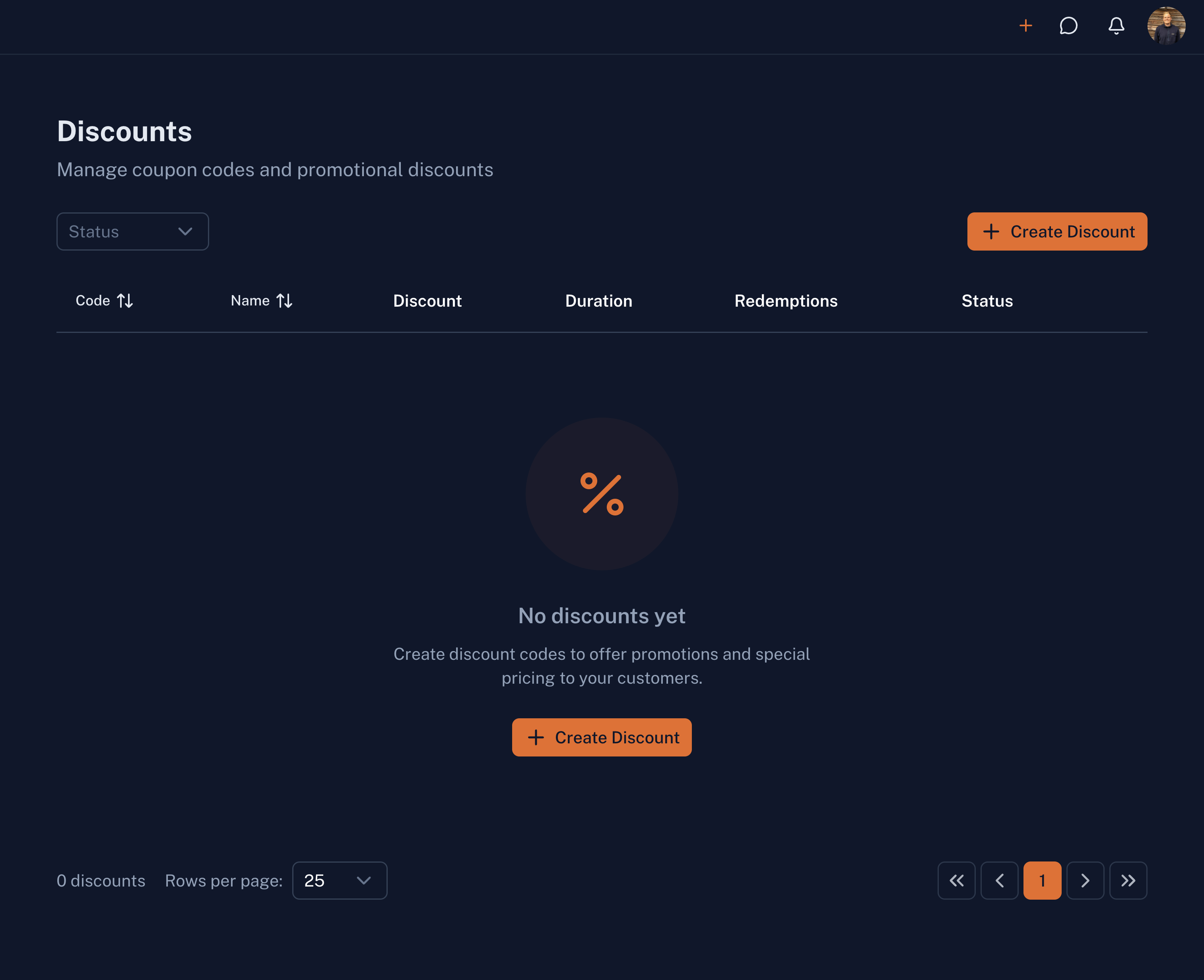 Discounts & Coupons preview